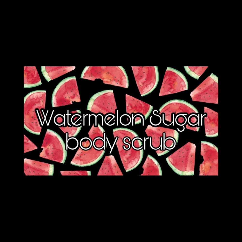 Watermelon sugar body scrub 🍉💎 handmade product